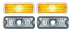 Park Lamp Housing And Led Set 1973-1980 Chevy Gmc Pickup Trucks. Fixed Price $164.98.