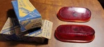 Nos 40 Chevy Special Deluxe Master "85" Glass Tail Light Pair 5930213 5930214. Fixed Price $49.99.