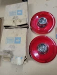 Nos Pair Oem 1965 Ford Custom Galaxie Tailamp Light Lens B/u C5AZ-13450-D. Fixed Price $67.97.