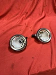 1953 1954 Chevrolet 2 Door Hardtop Bel Pair Original Dome Quarter Lights. Fixed Price $55.00.