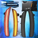 For 12-19 Fiat 500E Smoke Front + Rear Led Side Marker Lights Driving Lamps. Fixed Price $31.99.