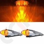 2X17LED Amber Torpedo Cab Marker Clearance Roof Running Top Light For Kenworth. Fixed Price $31.59.