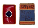 New Old Reproduction Stock Blue Dot Stop Lens For 1949 Plymouth Models #1244752. Fixed Price $30.00.