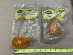R. E. Dietz Co. Amber Plastic Lenses Truck Trailer Rat Rod #77-10100-QTY 2 New. Fixed Price $18.99.
