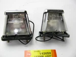 (2) Peterson Manufacturing V436SX Stud Mount License Plate Light Lamp, Chrome. Fixed Price $19.99.
