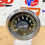 Chevy Ford Mopar Stewart Warner Tachometer 8000 Rpm Gauge Vintage Nice. Fixed Price $129.99.