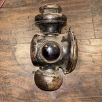 Ford Brown Model Carriage Antique Kerosene Light Lamp Lantern & Bracket Tool. Fixed Price $75.00.