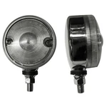 Clear 3" Led Up Red Dual Function Auxiliary Accessory Stem Base. Fixed Price $19.99.