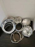 1979-1987 Jaguar XJ6 Headlight Chrome Trim Rings Lh&rh 4PCS. Oem. Fixed Price $175.00.