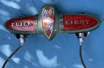 1939 1940 Buick Trunk Signal Ornament Emblem Guide Flashway 924688. Fixed Price $639.00.