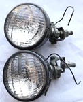 (2) Dietz (made In Usa) 9-45 Spotlights / Car Truck Tractor Rat Rod Mt Tools. Fixed Price $49.75.