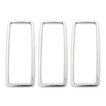 Mustang Taillight Lens Stainless Trims Set 3 1969 Coupe Fastback Convertible. Fixed Price $65.04.