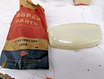 Nos Dome Light Lens 1955-56 Plymouth & Dodge Models #1593550 #3. Fixed Price $65.00.