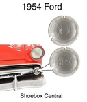 1954 Ford Parking Light Turn Signal Lenses Pair. Fixed Price $19.80.