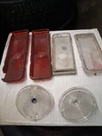 1967 Camaro Oem Used Tail Light Blinker & Back Up Lenses. Fixed Price $59.95.