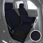 For Nissan Titan 10-15 Saddleman Canvas 1ST Row Blue Black Custom Seat Covers. Fixed Price $214.99.