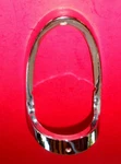 Vintage 1955 Chevy / Chevrolet Chrome Bezel For Tail Light # 5945612. Fixed Price $18.00.