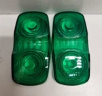Lot Of 2 New Old Stock! Do-ray Green Oval Lenses SS-105 SAE-PI-69-G. Fixed Price $16.96.