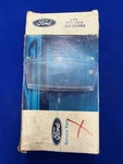 Ford Genuine Nos License Plate Light Lens Cover C7TZ-13564-A (QTY-1). Fixed Price $12.50.