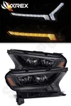 Alpharex Alpha-black Projector Headlights 2019-2023 Ford Ranger Xlt. Fixed Price $675.00.