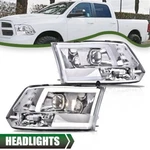 Fit For 2009-2018 Dodge Ram 1500 2500 3500 Led Drl Projector Headlights Chrome. Fixed Price $139.99.
