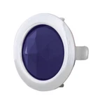 United Pacific A5010 Blue Glass Tail Light Dot W/ Chrome Ring Bezel - Pack Of 2. Fixed Price $16.95.