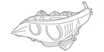 Genuine Bmw Composite Headlamp 63-12-7-045-695. Fixed Price $1592.40.
