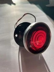 Replica Lucas Rear Lamp Tail Light Classic British Bike/custom ** Small Dent. Fixed Price $36.65.