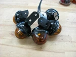 5 Arrow Amber Glass Cab Clearance Marker Lights. Fixed Price $125.00.