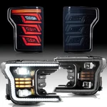 Vland Led Headlights & Smoked Tail 2018-2019 Ford F-150 Xlt Lariat. Fixed Price $614.78.