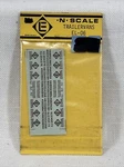 Northeast Scale Decals Nos EL-06 Trailer Vans. Fixed Price $6.30.