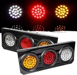 Pcs Led Truck Trailer Tail Lights With Iron Bracket BASE,12V-24V Black. Fixed Price $68.98.