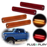 Amber/red Led Side Marker Parking Lights Lamps 1973-1979 Ford Series Truck. Fixed Price $49.99.