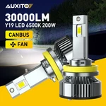 Auxito H11 H9 Super Bright White Led Headlight Bulbs Conversion Kit High Beam Y9. Fixed Price $43.69.
