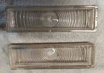 1947--1948 Chevrolet Parking Light Lenses (vintage). Fixed Price $30.00.