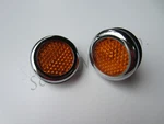 Lucas RER25 Amber Side Reflector Triumph Norton Bsa 57161 57162 60-0691 99-9900. Fixed Price $29.95.