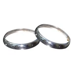 Headlight Rims Set Of 2 Pieces For E-type Jaguar Series 1 & Lotus Elan Europa. Fixed Price $37.96.