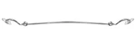 New 1932 Ford Polished Stainless 4" Dropped Headlight Bar 18-13114-B4. Fixed Price $199.00.