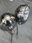 Vintage Set 8 Chrome Premier Fire Truck Car Lights W/turn Signal Rat Hot Rod. Fixed Price $378.80.