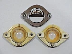 Pair Of Gm Truck 5945595/5947312 License Plate Lamps W/gaskets & Chrome Cover. Fixed Price $13.00.
