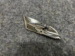 1957 Ford Nos Left Front Fender Spotlight Bracket 119-L Has Shelfware. Fixed Price $175.00.