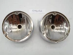 1957 Oldsmobile Park Light Bezels Housings L&r Oem Re-chromed (not Perfect). Fixed Price $199.99.