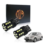 White 7440 W21W Led Reverse Backup Light Bulbs For 2007-2010 2011 2012 Acura Rdx. Fixed Price $14.98.