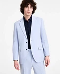 Nautica Men's Light Blue Modern Fit Bi Stretch Suit Sport Coat 42R ESE2825A. Fixed Price $47.99.