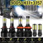 For Kenworth T660 Led Headlights High Low Beam Turn Signal Bulbs Combo Kit. Fixed Price $29.99.
