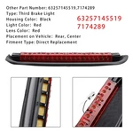3RD Brake Light Rear 63257145519 For Bmw Series E90 2005-2012 Red F08. Fixed Price $33.56.