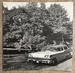 1950S Photo Ford Country Station Wagon Dennis Heart Cape Cod Bumper Sticker. Fixed Price $12.50.