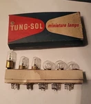 Tung-sol No. 158 /456A Flashlight Lamps Bulbs 14V Miniature 3 Types. Fixed Price $22.00.