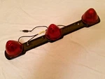 Peterson Manufacturing Bar PM-111 Three Incandescent Lights Pre Wired. Fixed Price $8.73.