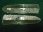 1952 Chevrolet Pair Park Light Lenses Styleline-special-deluxe-fleetline-belair. Fixed Price $18.00.